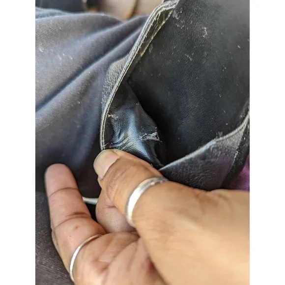 St. John's Bay Y2K Nicola Black Slid On Sandals Women's Size 7 - Picture 5 of 7